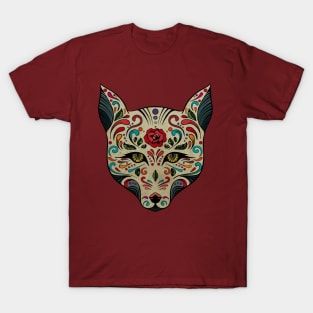 El Gato of Santa Muerte T-Shirt